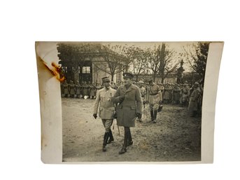 Six WWI Photos Ministere De La Guerre General Villaret Prince Arthur Trench World War One Militaria