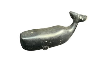 Vintage/Antique Cast Metal Sperm Whale