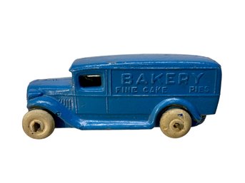 Antique Die-cast Barclay Bakery Truck Original Paint