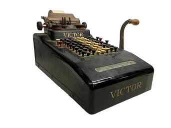 Antique Victor Adding Machine