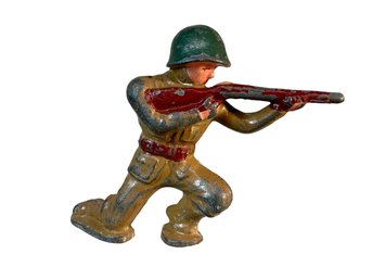 Vintage Barclay Metal Toy Soldier Figurine