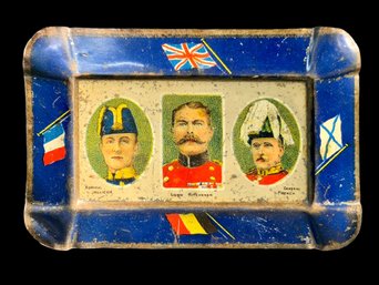 Rare WWI Ashtray Jellicoe, Kitchener And General French