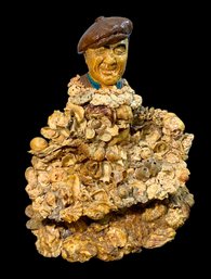 Portuguese Folk Art Fisherman Lost At Sea