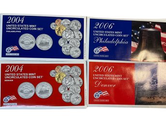 2004  2006 Uncirculated Mint Sets