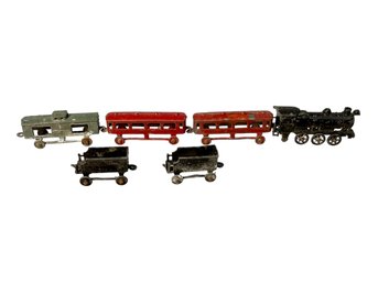 Small French Die Cast Train Set