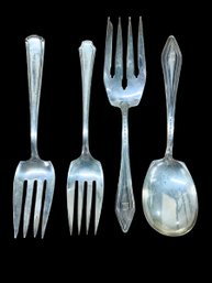 Four Sterling Serving Utensils 161 DWT