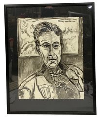 Original Pen And Ink Wash Sketch Of A Man By Rick Winsor 2006 Modern Art