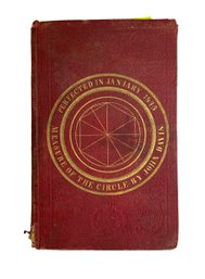 Rare Antique Mathematics Geometry Book Measure Of The Circle By John Davis 1854 Edition