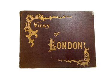 Antique Views Of London Book Valentine & Sons Photographic View Album