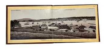 Newburgh NY & Washingtons Headquarters Foldout View Book Printed In Germany