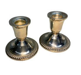 Weighted Sterling Duchin Candlesticks