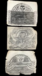 Vintage Grave Rubbings 1746 Skull And Crossbones Memento Mori