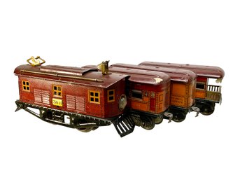 1920s American Flyer 3011 Electric Train Car Set