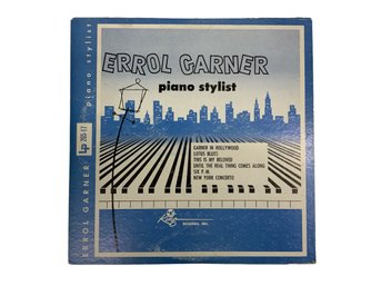 Rare Errol Garner Piano Stylist 33 Jazz Record King Records 10 Inch