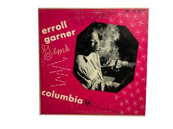 Signed 1951 Erroll Garner 10 Inch 33 Jazz Record Gems Columbia CL 6173 Autographed