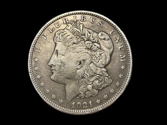 1921 S Morgan Dollar 90 Percent Silver