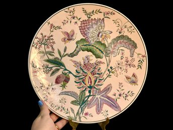 Large Porcelain Hand Painted Platter