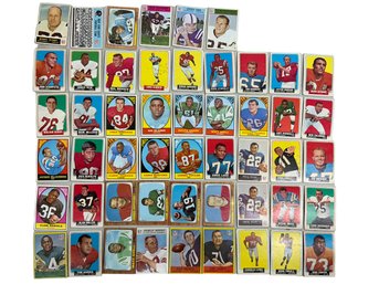 51 Vintage 1960s Football Cards