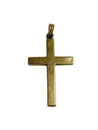 10K Gold Cross Pendant