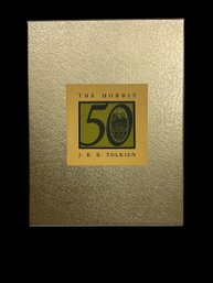 The Hobbit 50th Anniversary By J R R Tolkien Slipcased Edition By Houghton Mifflin