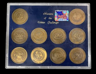 Missions Of The Orbiter Challenger Commemorative Coins Medals