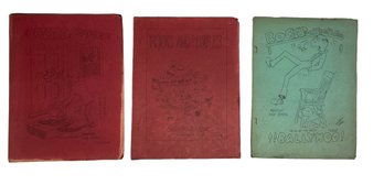 Vintage Rockport MA High School Yearbooks 1938 And 1939 Rocks And Pebbles Christmas Valentines Ballyhoo