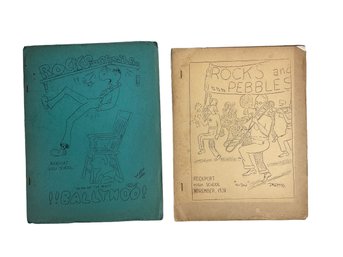 Rockport High School 1938 And 1939 Yearbooks Rocks And Pebbles Rockport Mass
