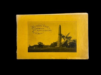 1906 Historical Views Saratoga Battleground By Col J J Perkins Schuylerville NY Photography Book