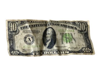 1934 Ten Dollar Federal Reserve Note