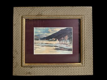 Framed Aldro Thompson Hibbardo Print