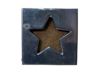 Small Metal Vintage Star Picture Frame