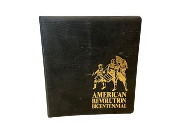 1975 Fleetwood American Revolution Bicentennial Commemorative Covers Stamp Collection In Binder