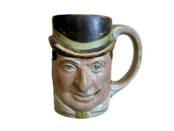 Antique Toby Mug Man In Top Hat