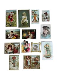 Antique Advertising Cards Women Hires Root Beer Heinz Ayers Cherry Pectoral Boschees German Syrup