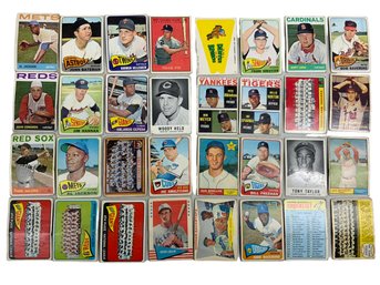 32 1960s Baseball Cards Topps Etc