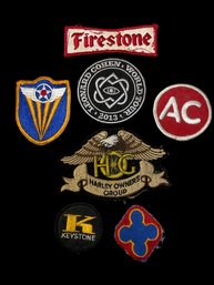 Patch Batch, Military, Harley Davidson, Firestone Etc