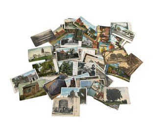 Approx 90 Plus Antique And Vintage Postcards Of MA RI Towns Swampscott Boston Narragansett Etc