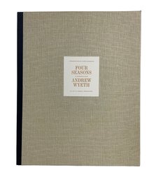 Boxed Vintage Portfolio Of Prints The Four Seasons By Andrew Wyeth Published By The Whitney Museum