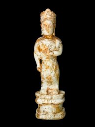 Carved Jade Avalokiteshvara Figurine