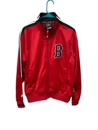 Boston Red Sox Zip Up Jacket Made By Cooperstown Collection Size Small