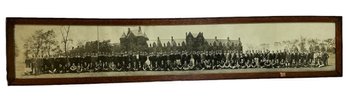 Yard Long Antique Photograph Of Trinity College CT Taken By Thompson Photo Company 45 Inches Long