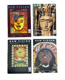 Raw Vision Magazine Outsider Art Full Year For 1997 Folk Art Art Brut Jimmy Lee Sudduth Texas Art Cars