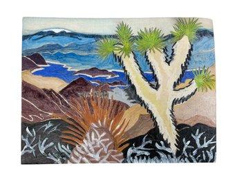 Hugh O Donnell Outsider Art Painting Joshua Tree