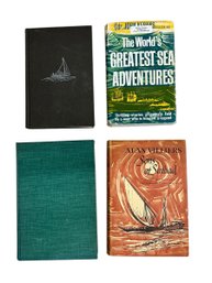 4 Vintage  Maritime History Books Joseph Garland And Sea Adventures North Shore Etc