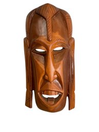 Vintage African  Hand Carved Wood Mask