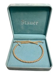 Stauer Strand Of Pink Authentic Pearls With Original Box