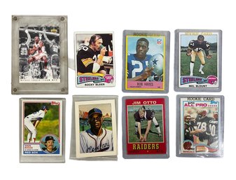 Vintage Baseball Football And Basketball Cards MVP Michael Jordan Rookie Cards Cowboys Red Sox Wade Boggs Etc