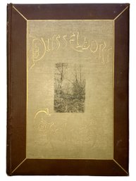 1888 Giant Oversized Dusseldorf Gallery Book Of Etchings