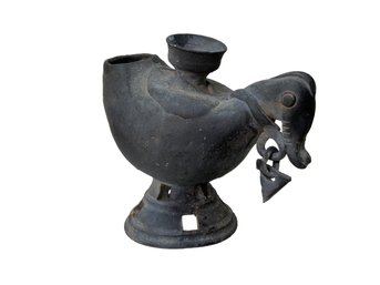 Gaya Or Silla Clay Vessel In Manner Of Ancient Korean Duck Funerary