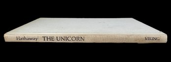 1980 Vintage Unicorn Coffee Table Book